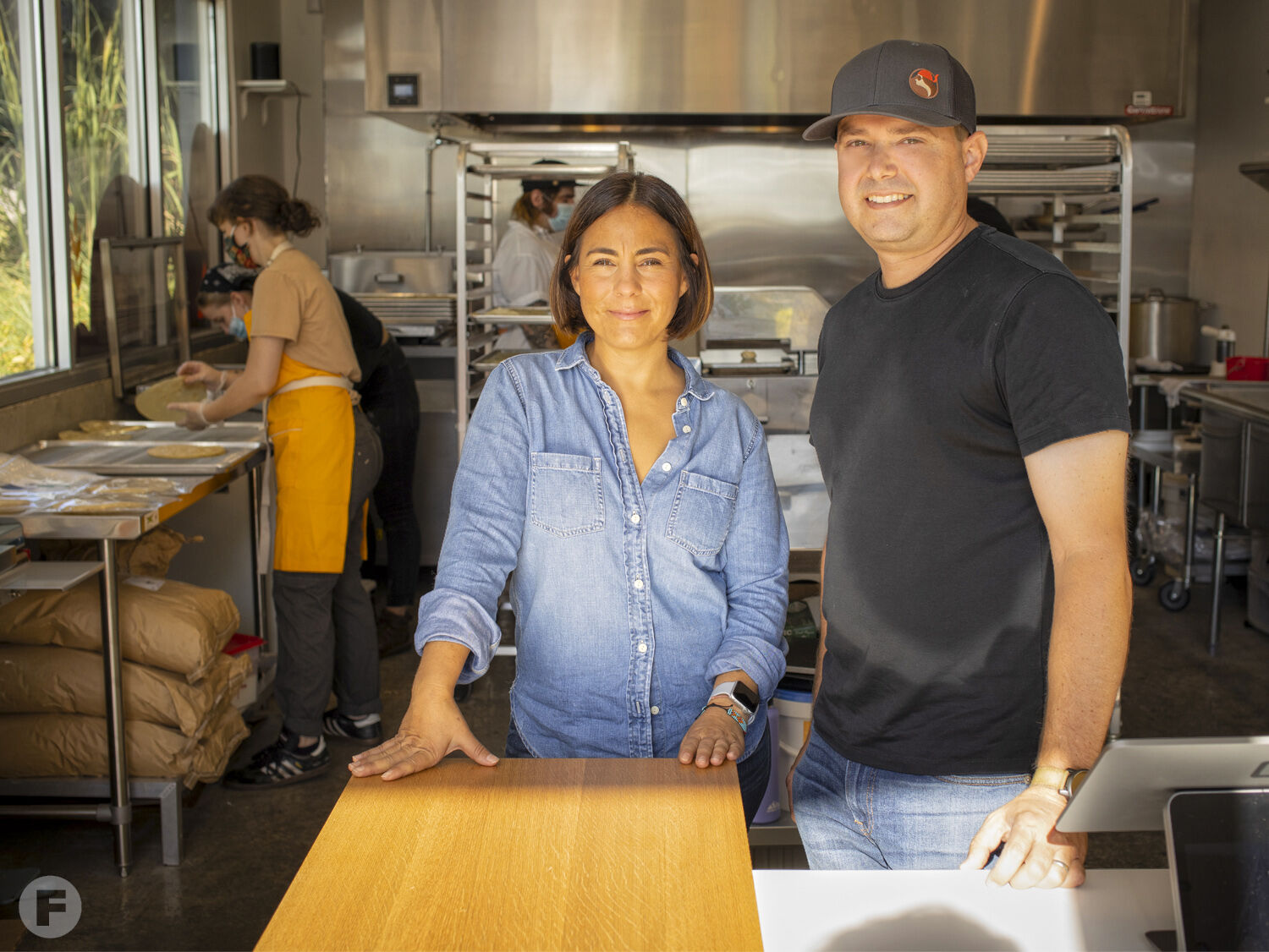 Yoli Tortilleria owners